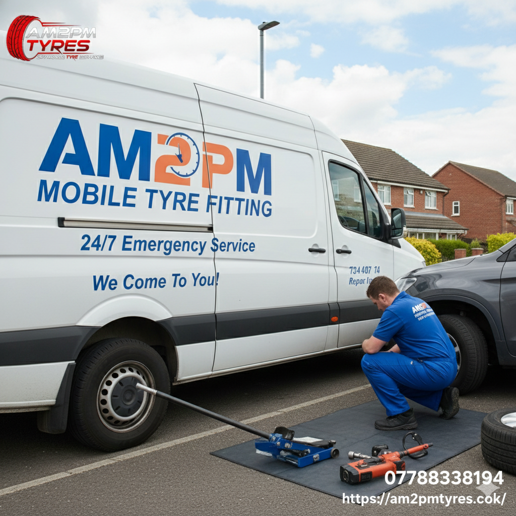 Emergency Mobile tyre fitting reading