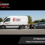 Prevention Flat Tyre Fitting on the M4, Reading