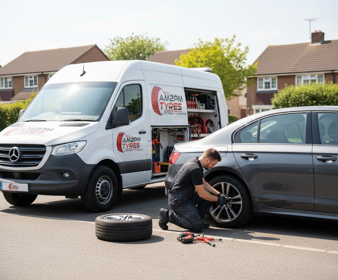 Fast and Reliable Mobile Tyre Services Near M4,UK: What to Expect