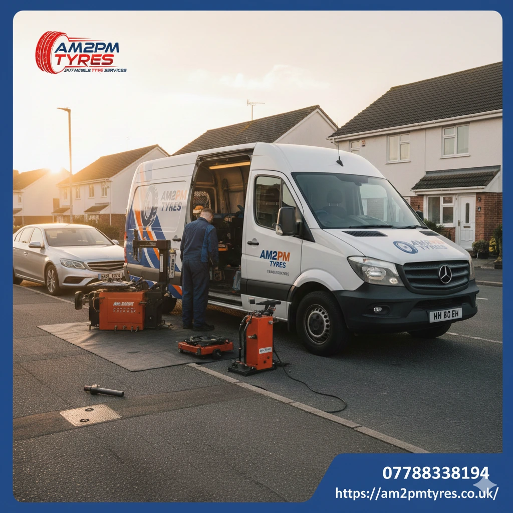 Night-Time Breakdown on M4 – Why 24/7 Mobile Tyre Services Matter