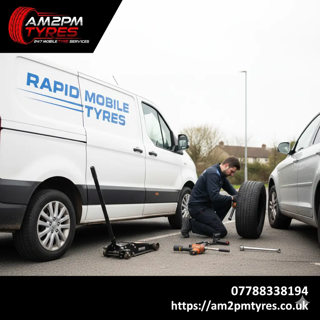 Rapid mobile tyre repair service 
