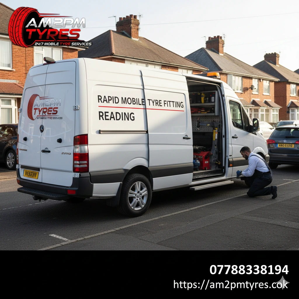 Mobile Tyre Fitting near me in Reading 