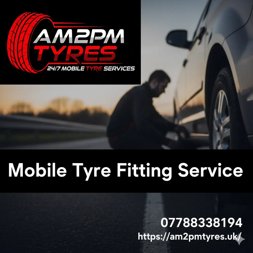 Emergency mobile tyre fitting