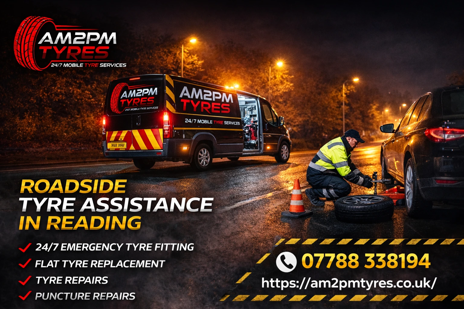 Benefits of Professional Roadside Tyre Assistance Service Reading