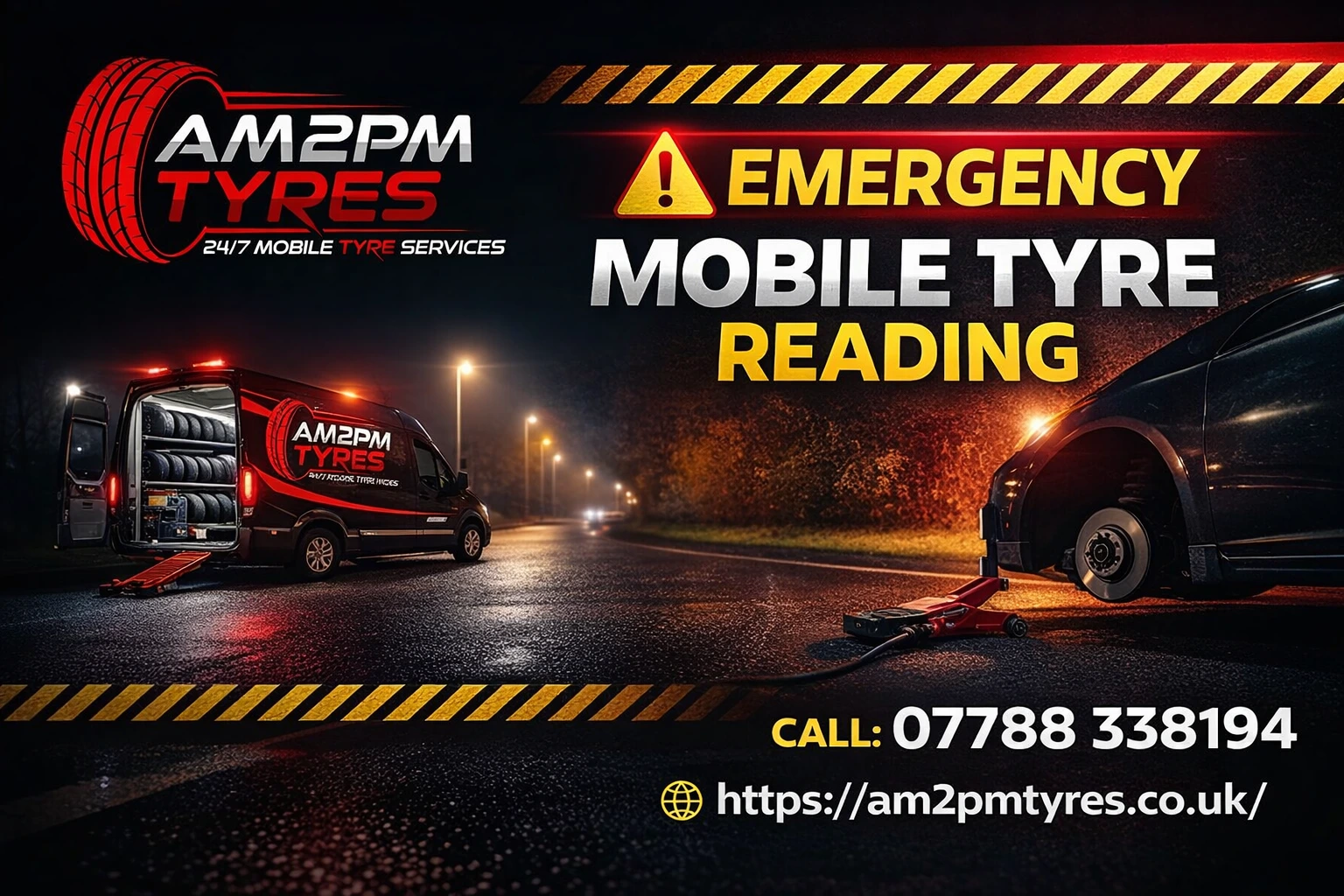 Rapid Mobile Tyre Fitting Reading: Emergency Tyre Services 