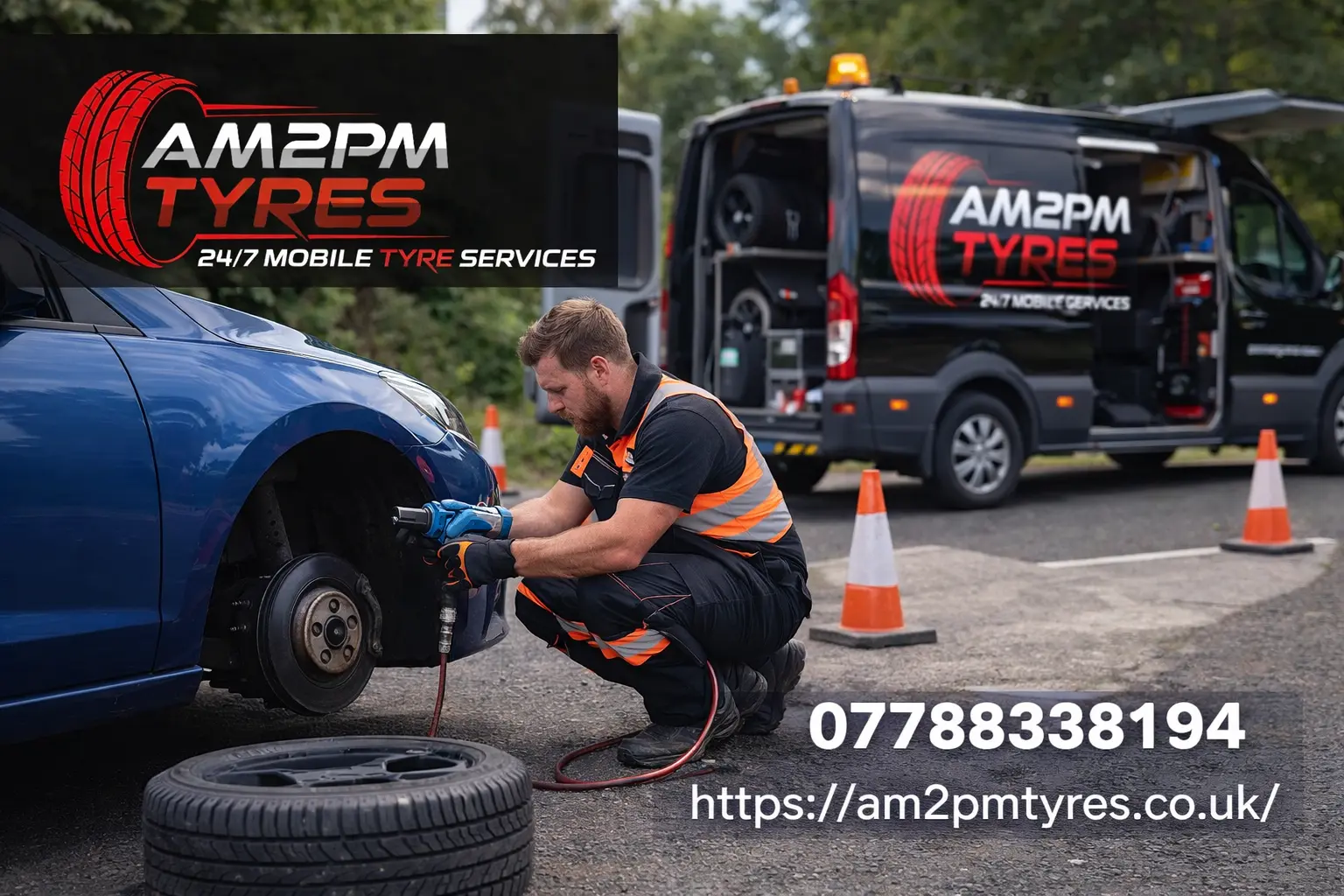 Roadside Mobile Tyre Fitting Reading: 24/7 Emergency Service