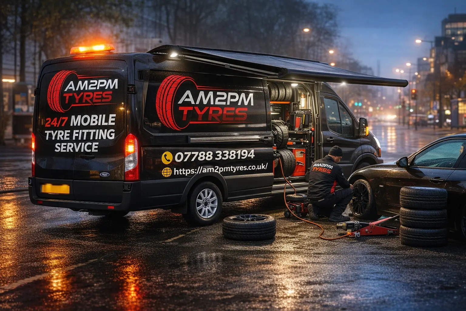 Mobile Tyre fitting