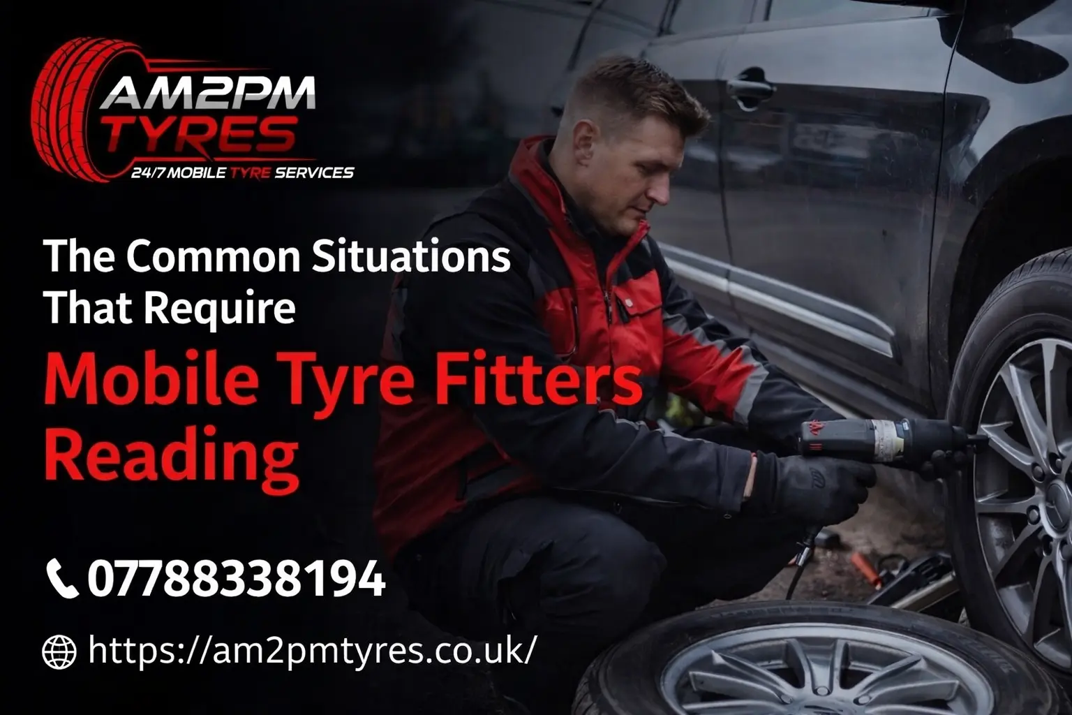 Mobile Tyre Fitting in Reading – 24/7 Emergency Tyre Replacement