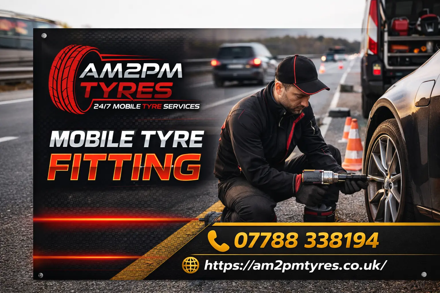 Puncture Mobile Tyre Fitting Reading | 24/7 Emergency Service 