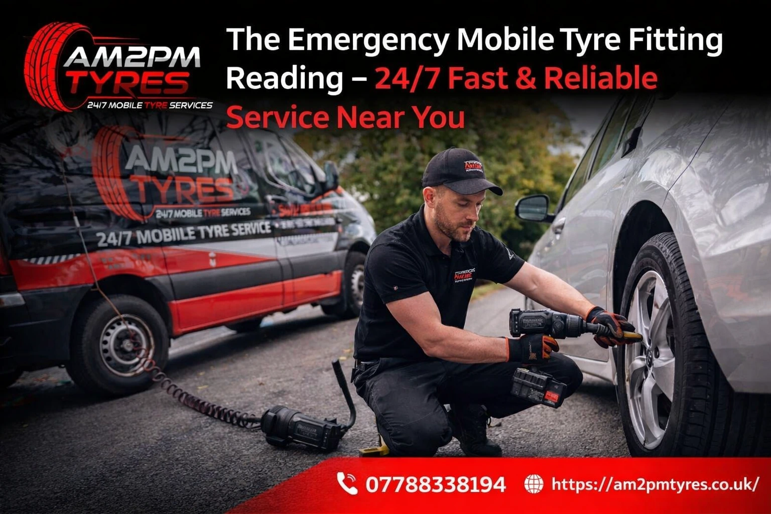 Emergency Mobile Tyre Fitting Reading – 24/7 Fast & Reliable Service Near You