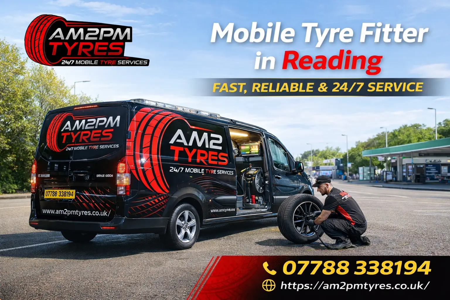 Mobile Tyre Fitters in Reading – Fast, Reliable & 24/7 Service