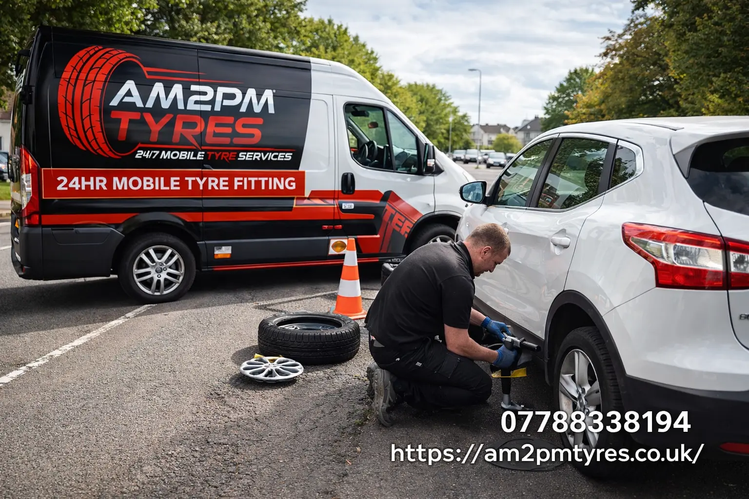 mobile car tyre fitting reading