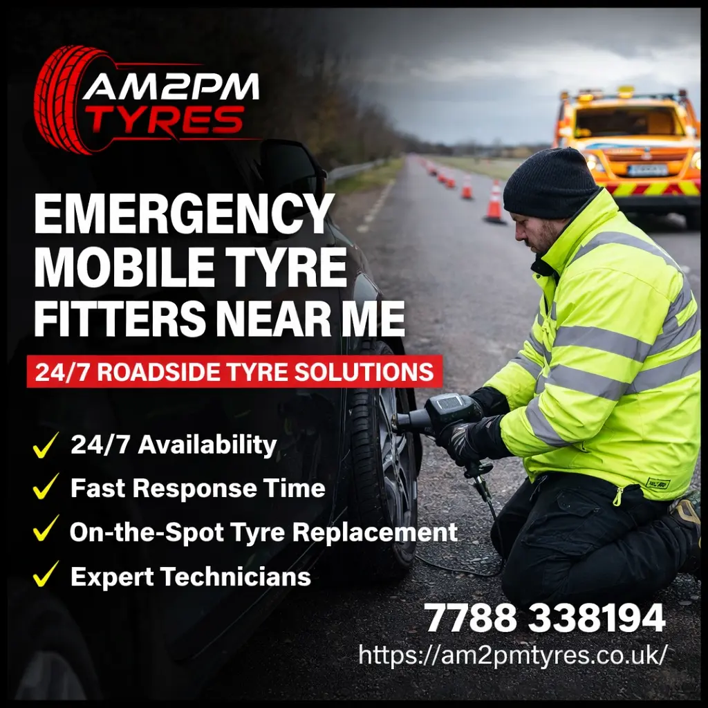 Emergency Mobile Tyre Fitters Near Me – 24/7 Roadside Tyre Solutions