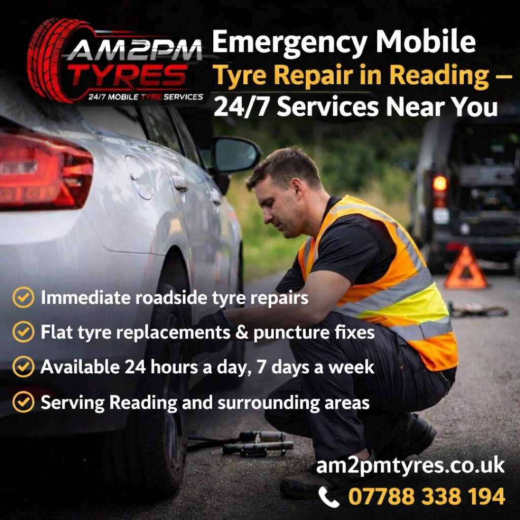 Emergency Mobile Tyre Fitting Reading – 24/7 Services Near You
